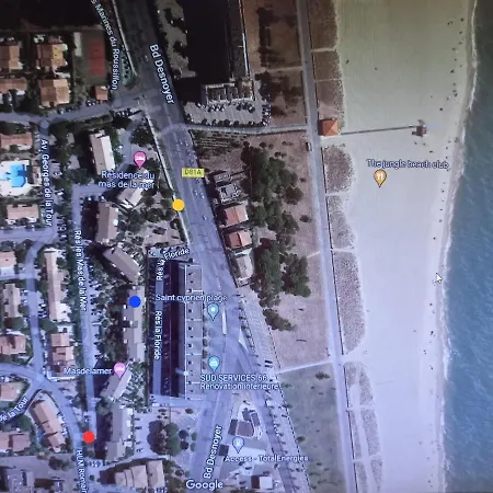 Appartement Saint Cyprien Plage Residence Les Mas De La Mer Exterior foto